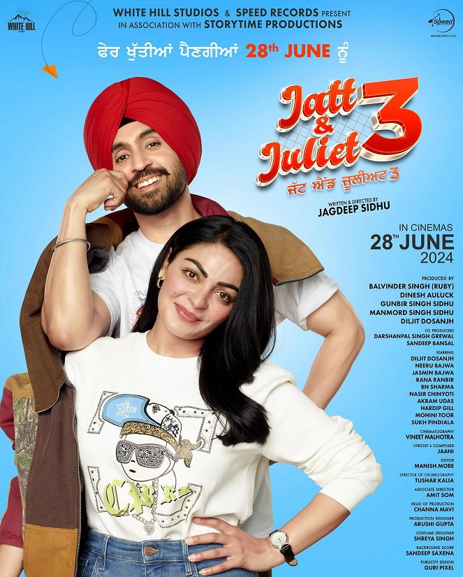 Jatt & Juliet 3 - Plakáty