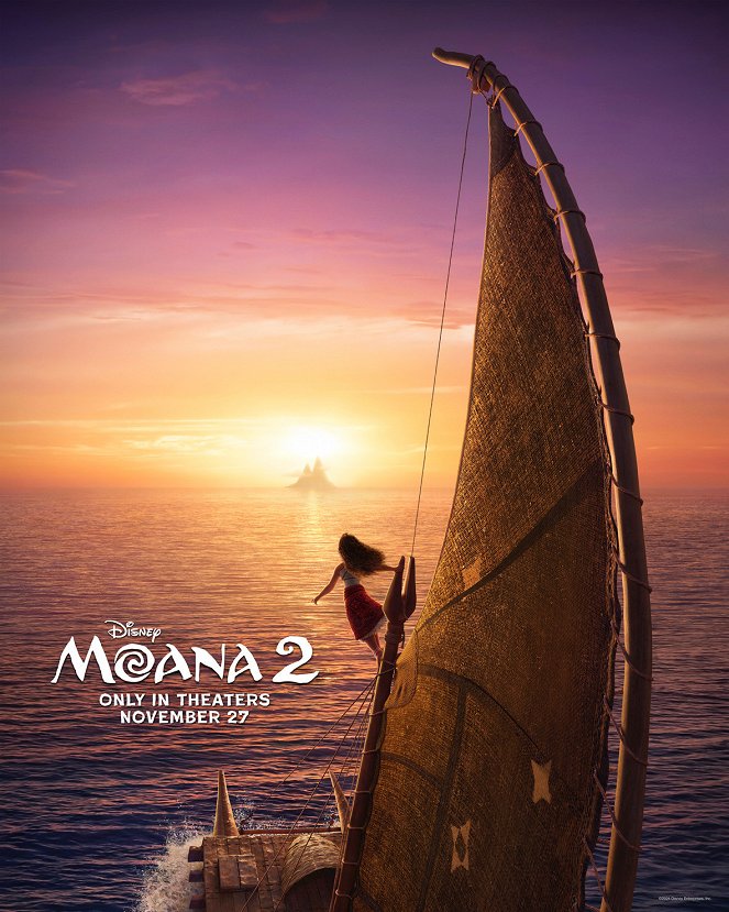 Moana 2 - Plakaty