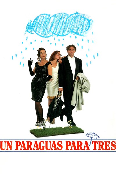 Un paraguas para tres - Posters