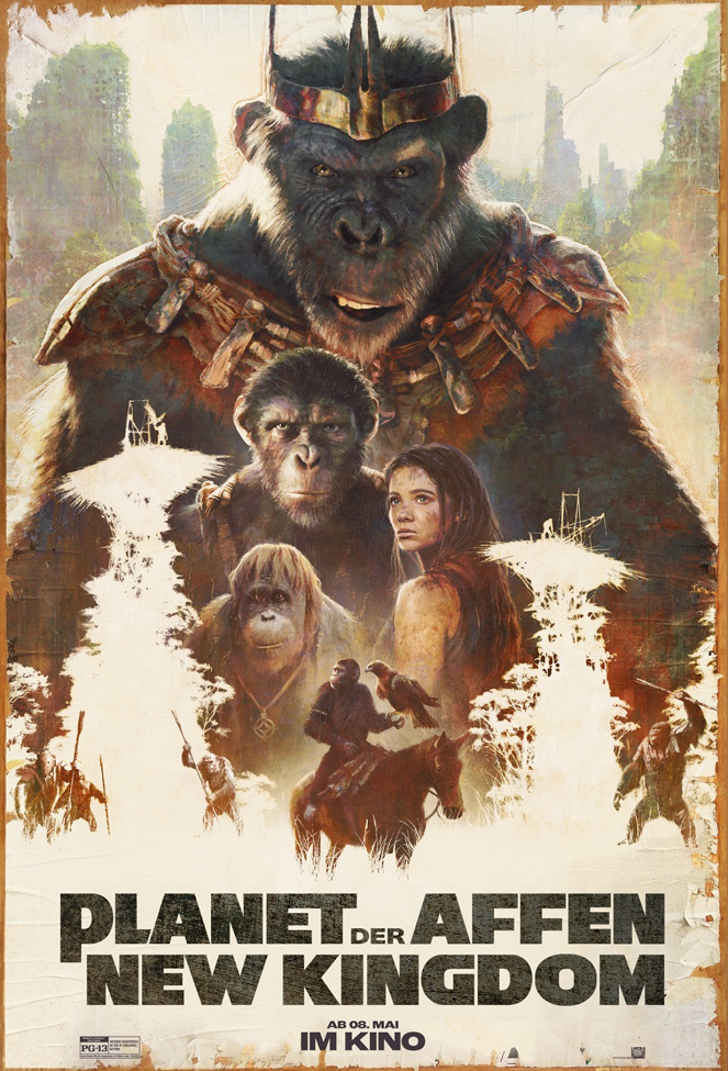 Planet der Affen: New Kingdom - Plakate