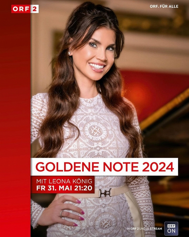 Goldene Note 2024 by Leona König - Posters