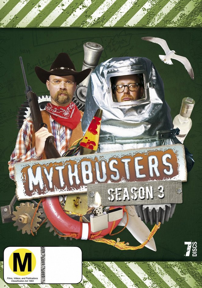 MythBusters - Season 3 - Affiches