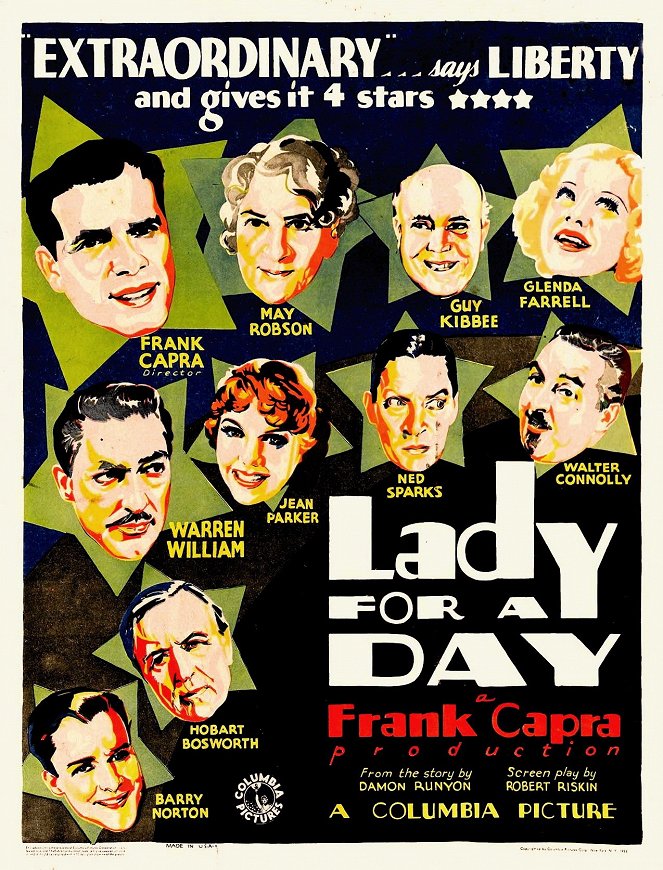 Lady for a Day - Posters