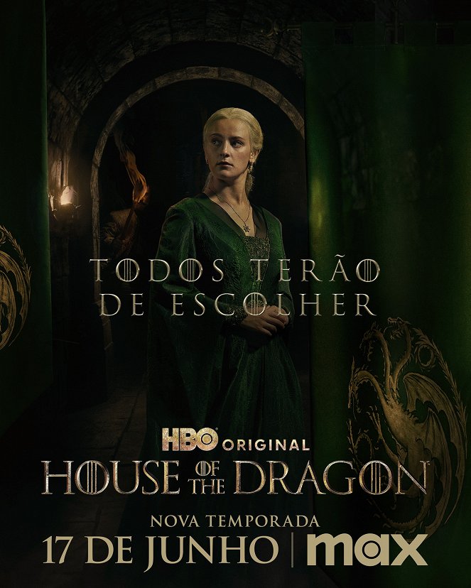 House of the Dragon - A Casa do Dragão - Season 2 - Cartazes