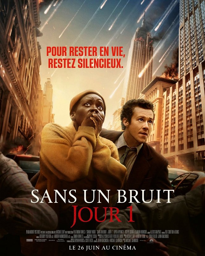 Sans un bruit : Jour 1 - Affiches