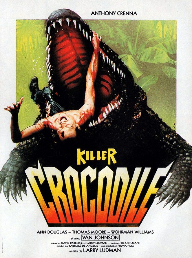 Killer Crocodile - Affiches
