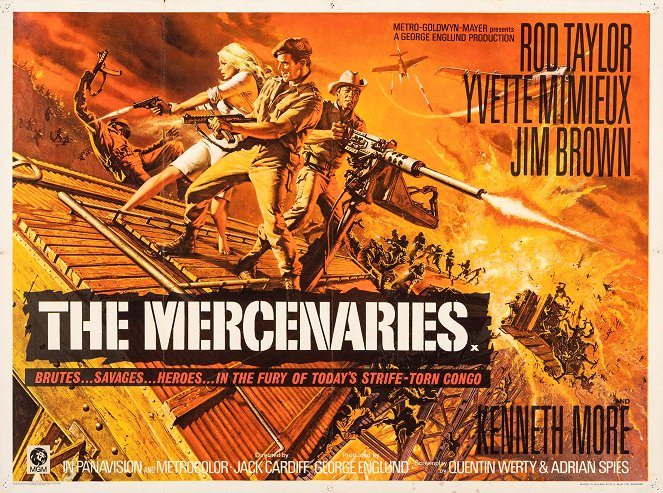 The Mercenaries - Plakaty