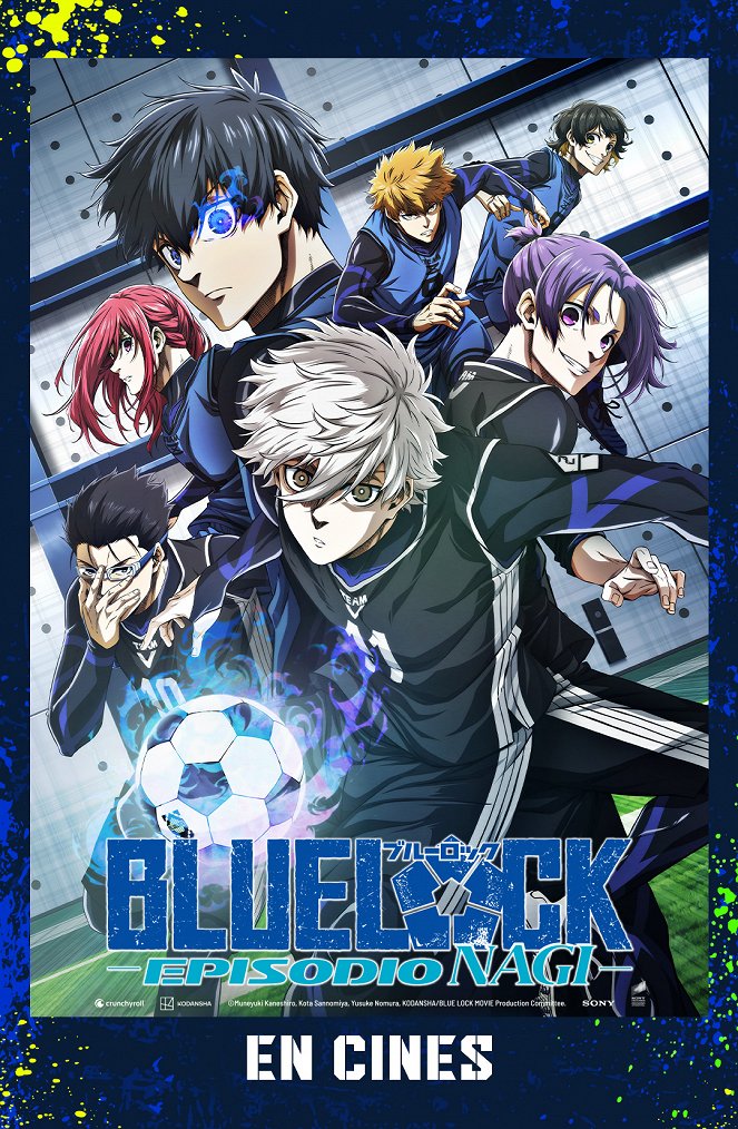 Blue Lock la película, episodio Nagi - Carteles