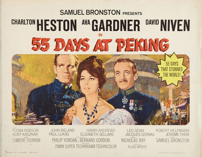 55 Days at Peking - Posters