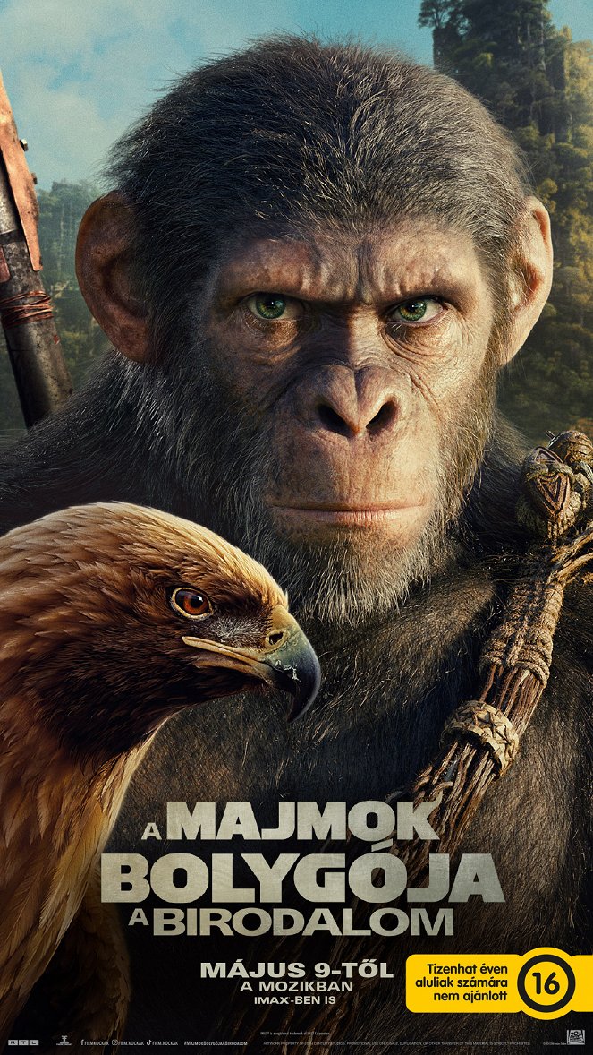 A majmok bolygója: A birodalom - Plakátok