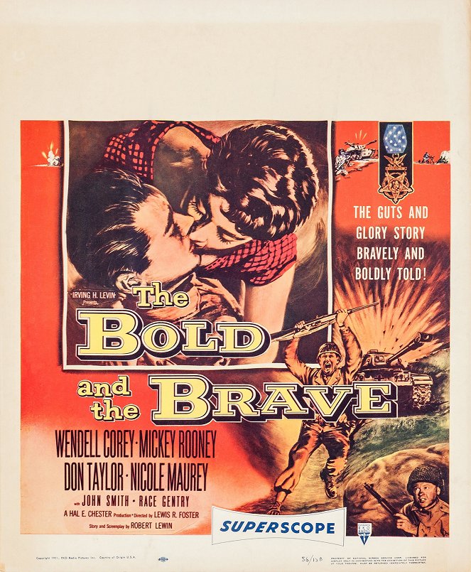The Bold and the Brave - Cartazes