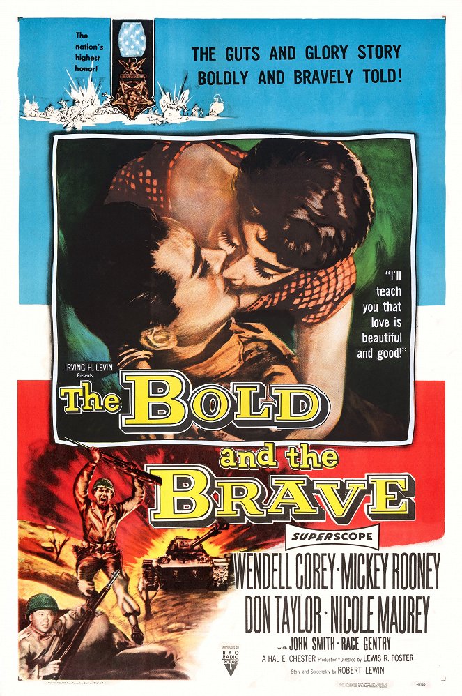 The Bold and the Brave - Affiches