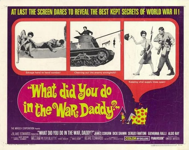What Did You Do in the War, Daddy? - Posters