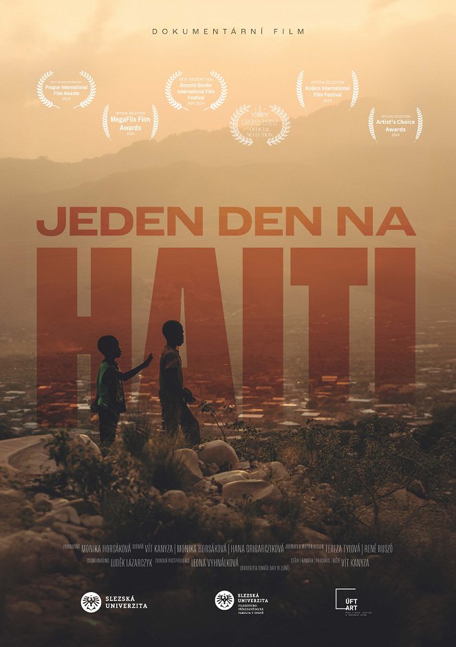 Jeden den na Haiti - Plakaty