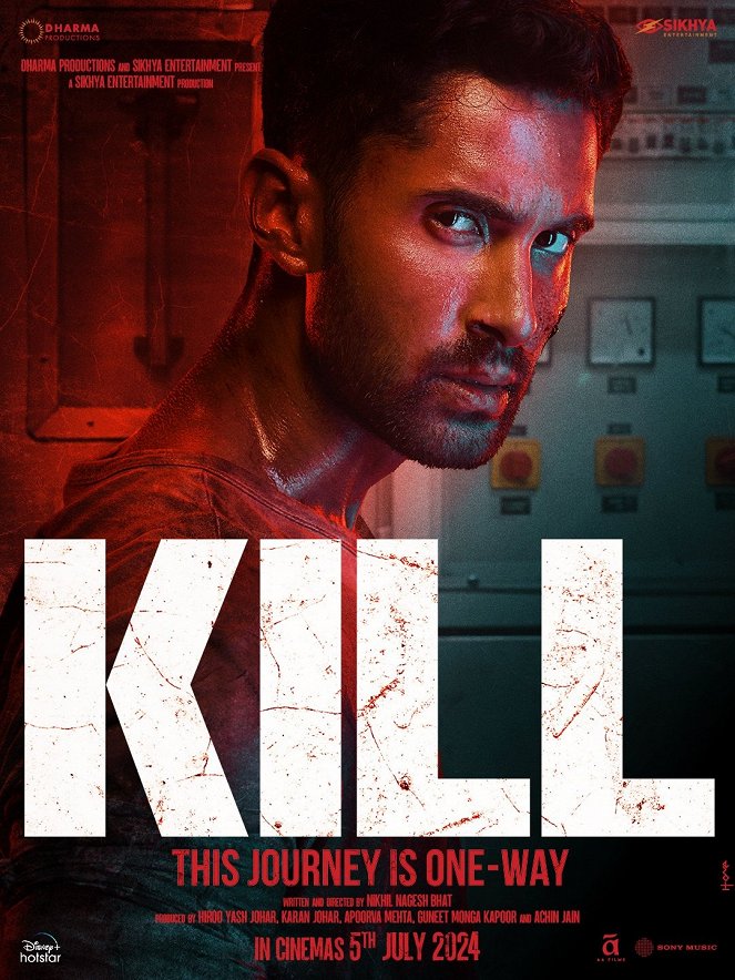 Kill, masacre en el tren - Carteles