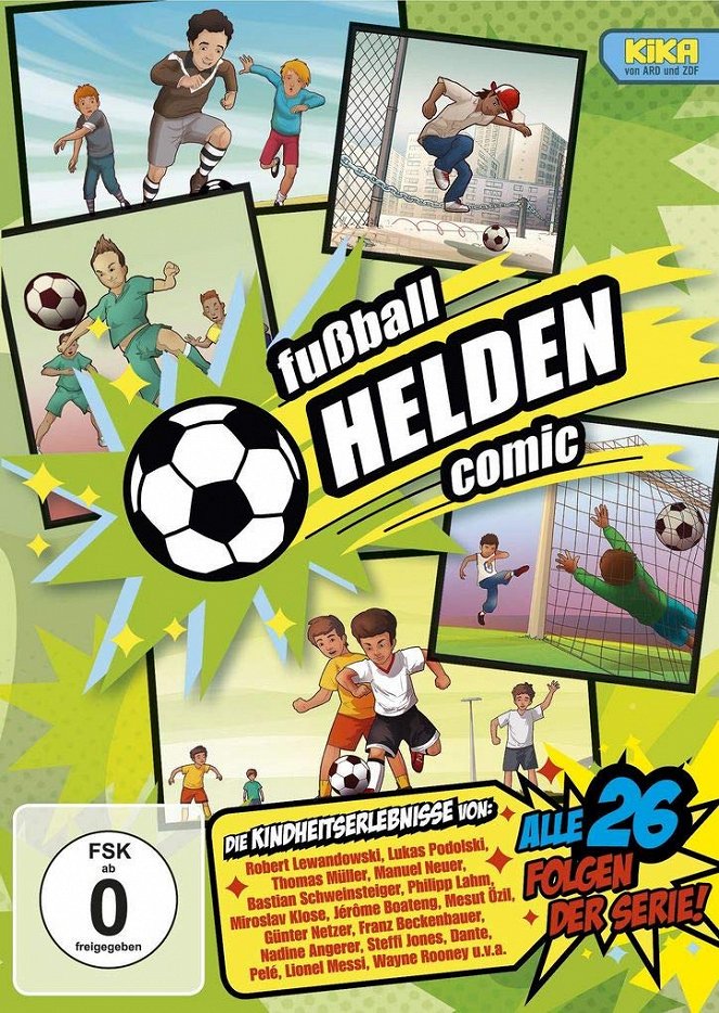 fußball HELDEN comic - Plakate