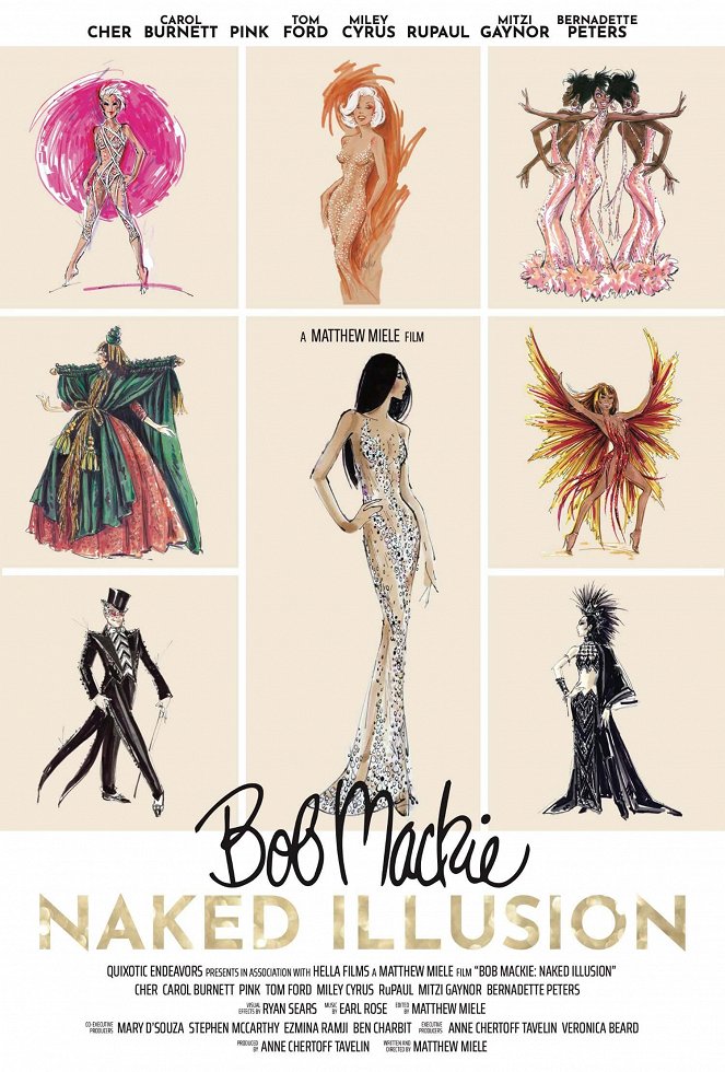 Bob Mackie: Naked Illusion - Plakáty