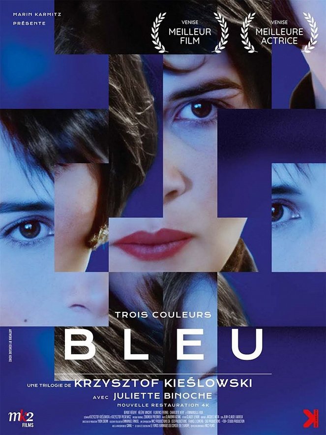 Három szín: Kék - Plakátok