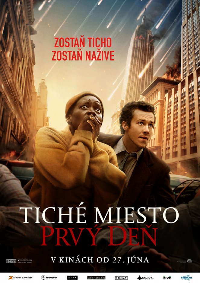 Tiché miesto: Prvý deň - Plagáty