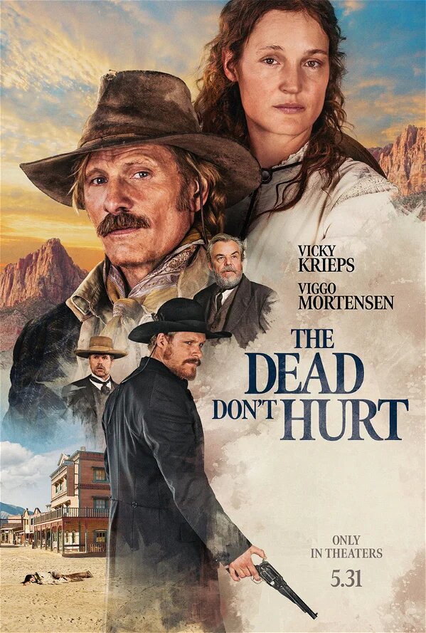 The Dead Don't Hurt - Posters