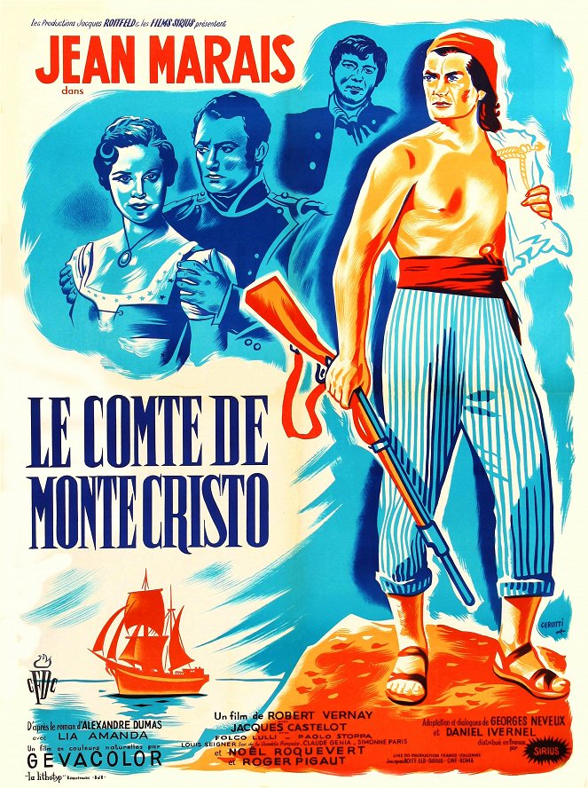 Hrabia Monte Christo - Plakaty