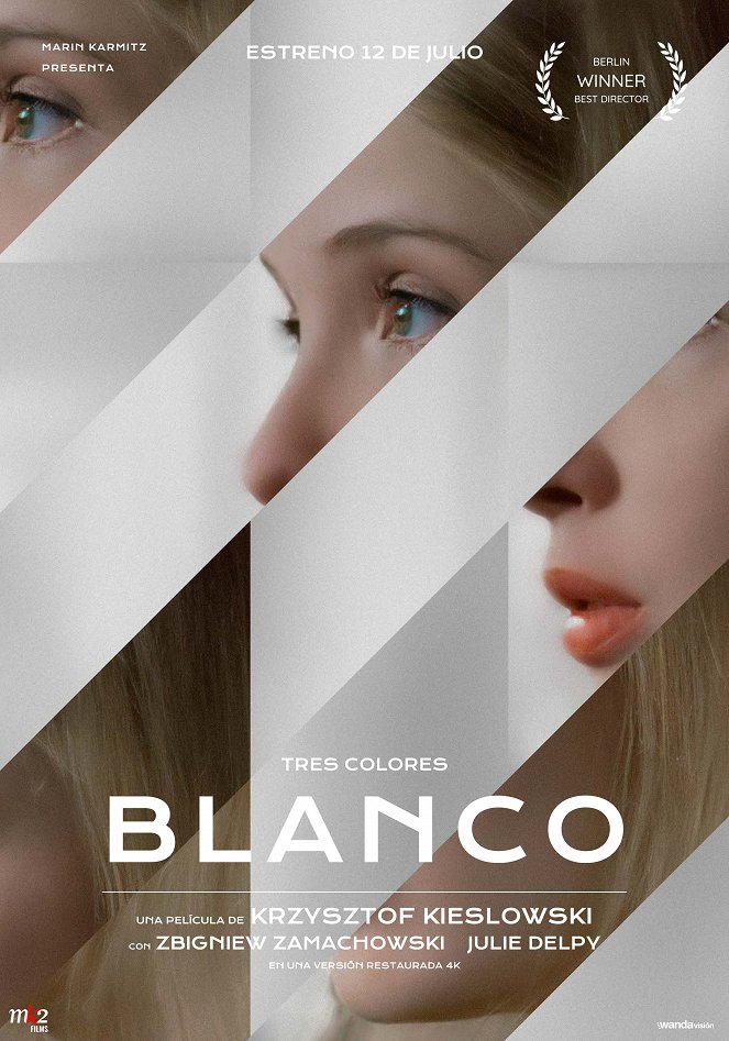 Tres colores: Blanco - Carteles