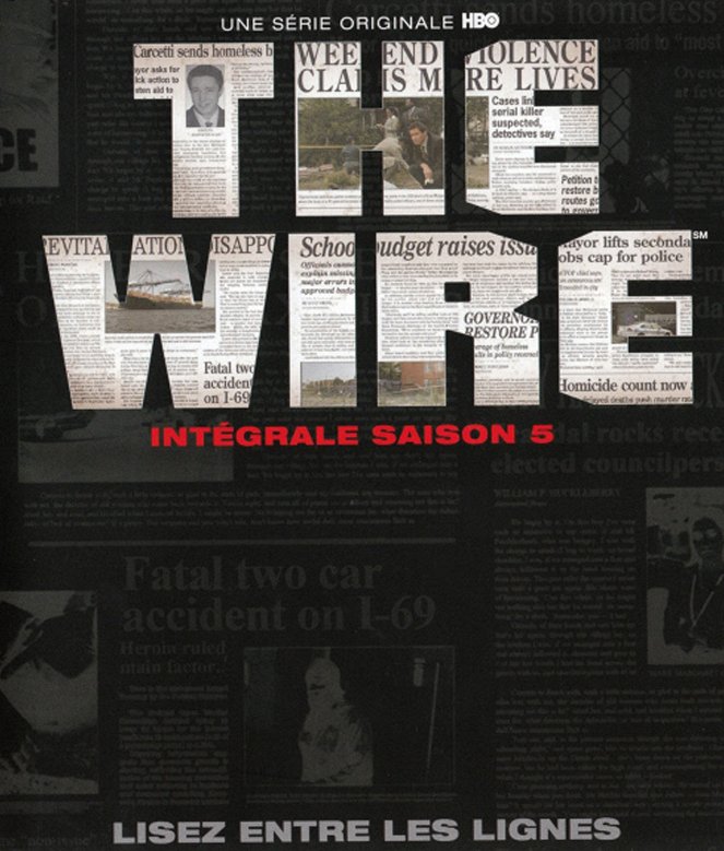 Sur écoute - The Wire - Sur écoute - The Wire - Season 5 - Affiches