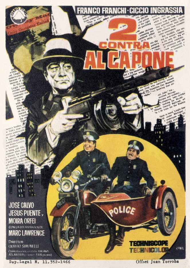 Due mafiosi contro Al Capone - Posters