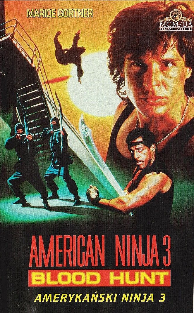 Amerykański ninja 3 - Plakaty
