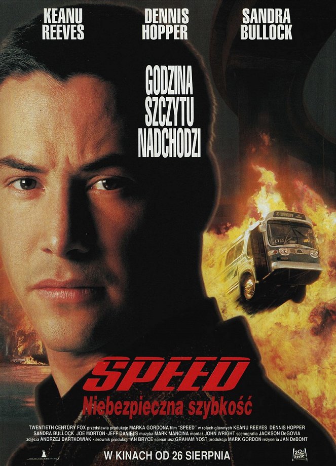 Speed: Niebezpieczna prędkość - Plakaty