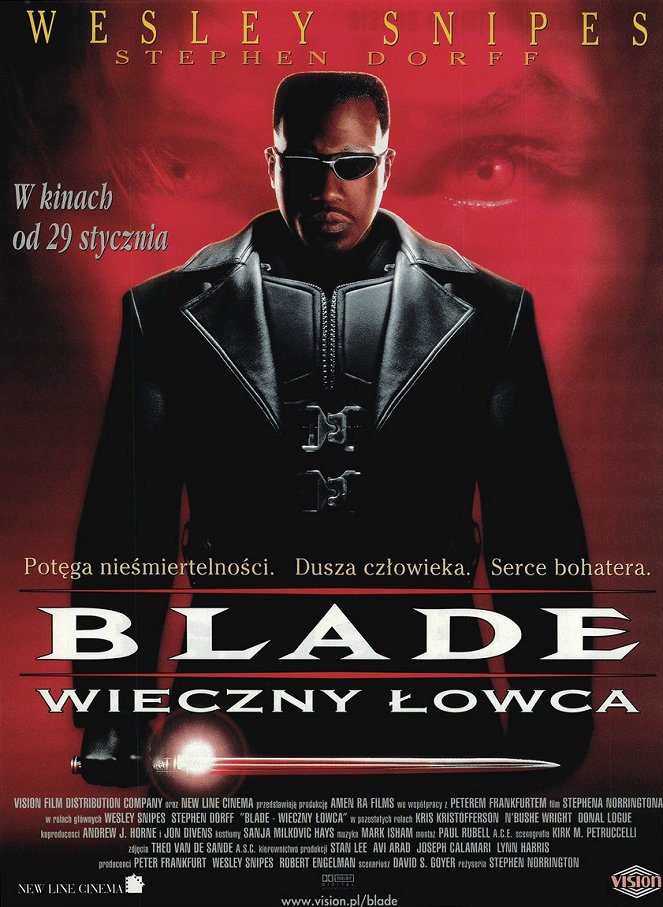 Blade - Wieczny łowca - Plakaty