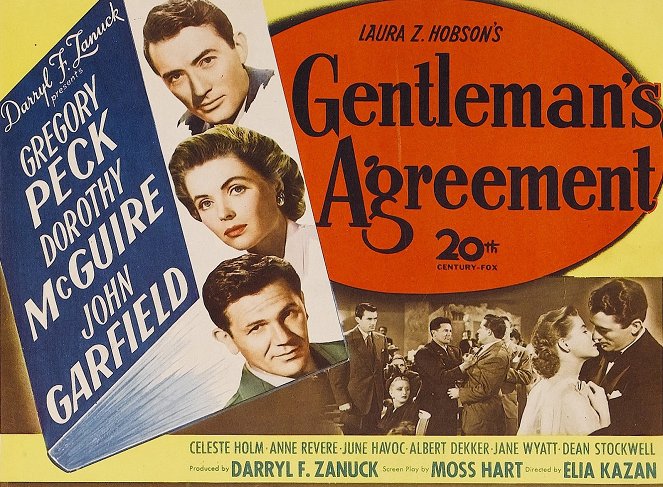 Gentleman's Agreement - Cartazes