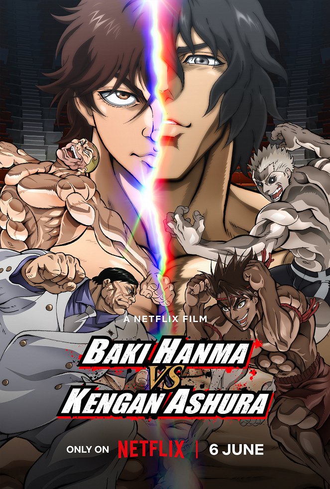Baki Hanma VS Kengan Ashura - Posters