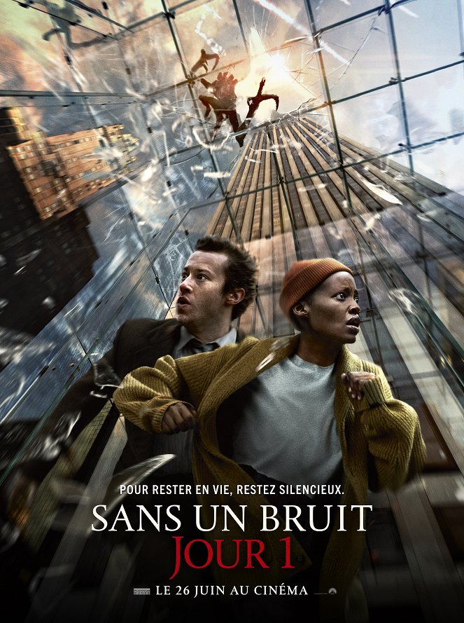 Sans un bruit : Jour 1 - Affiches