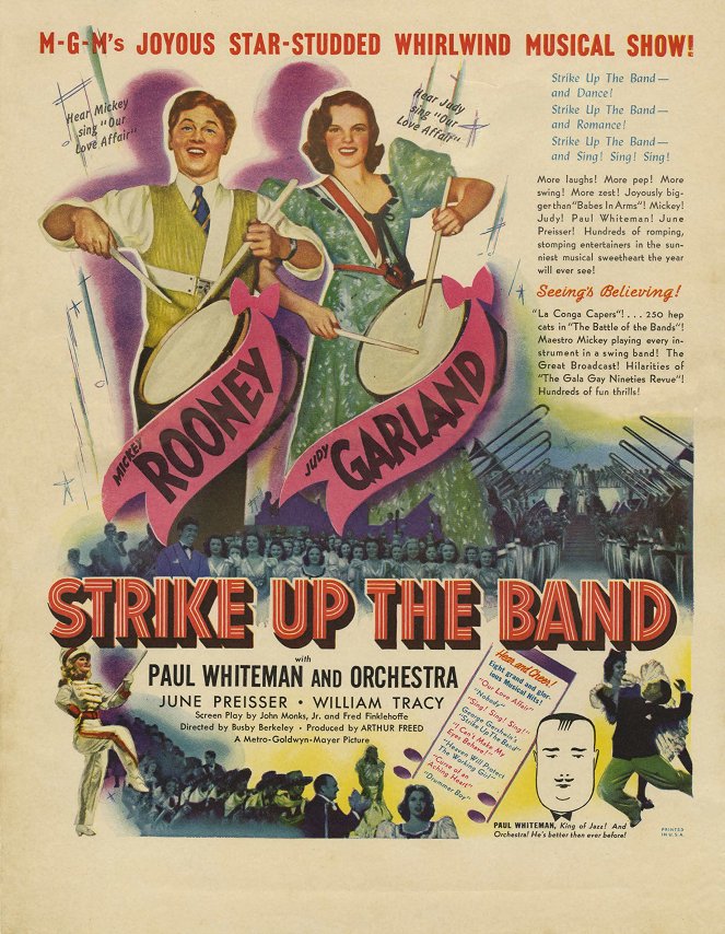 Strike Up the Band - Cartazes