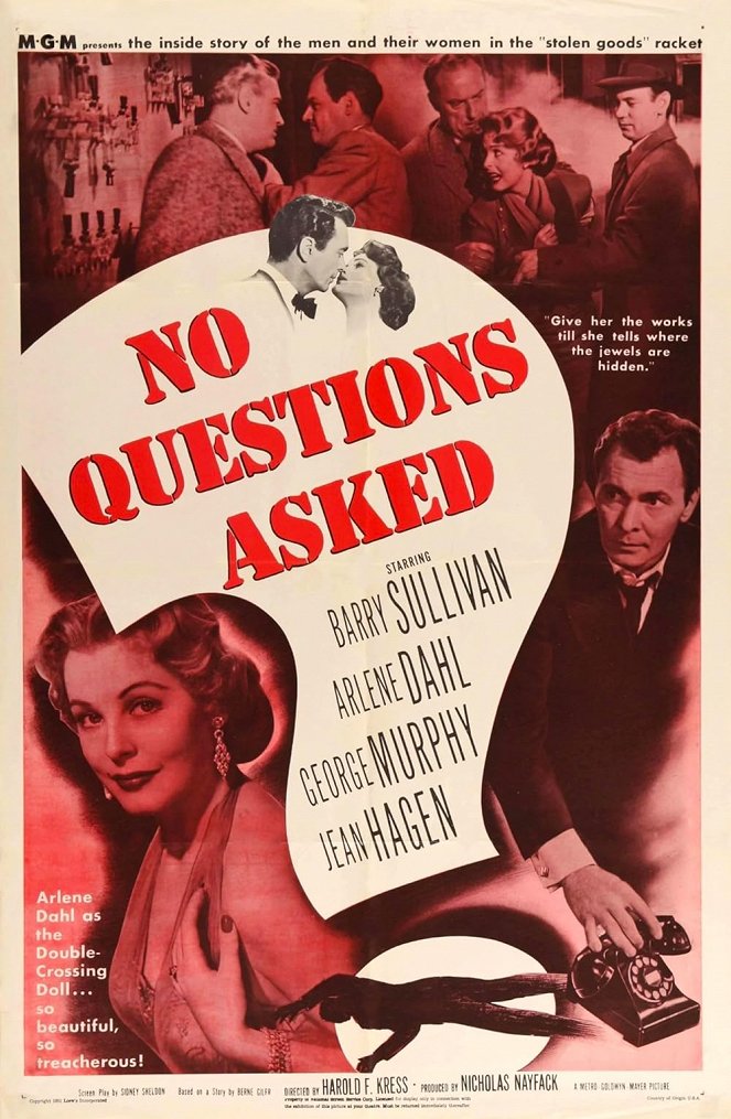 No Questions Asked - Posters