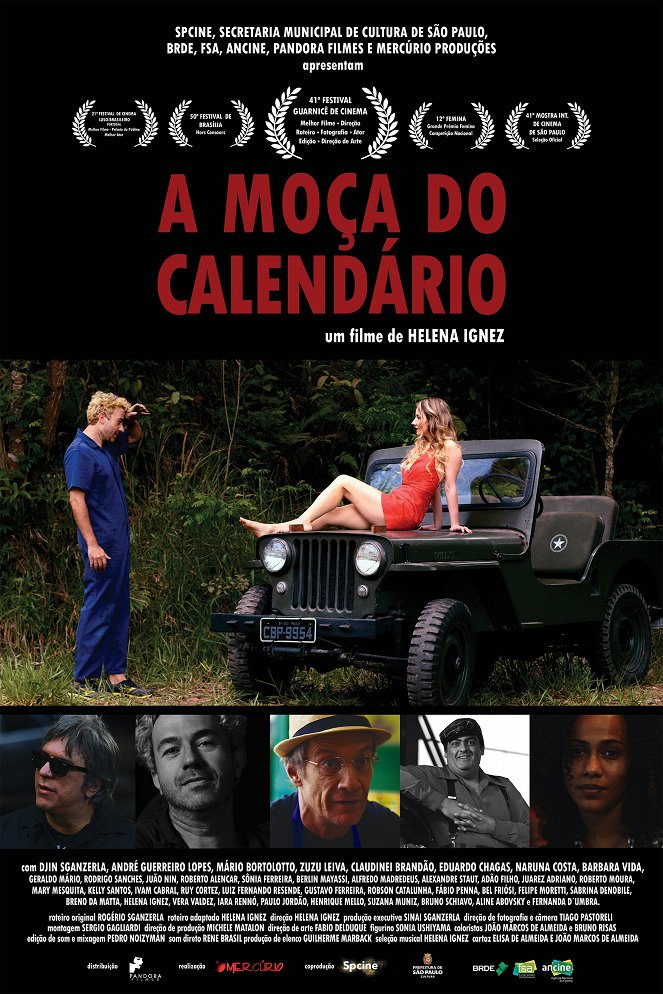 A Moça do Calendário - Posters