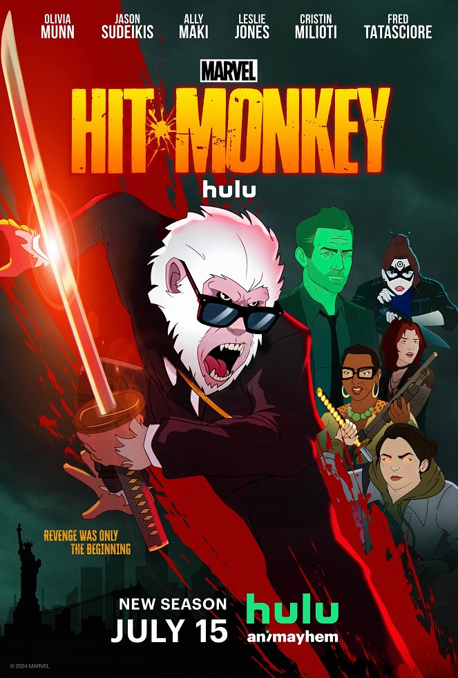 Hit-Monkey - Hit-Monkey - Season 2 - Plakáty