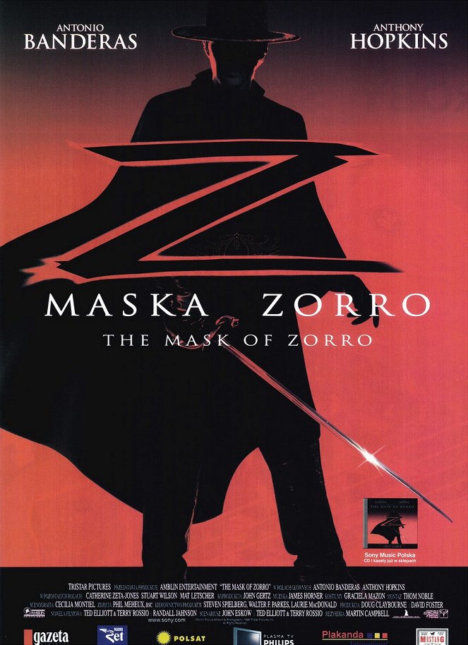 Maska Zorro - Plakaty