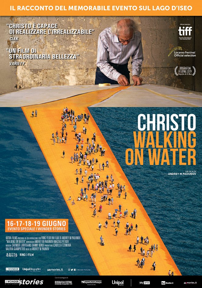 Christo: Walking On Water - Cartazes