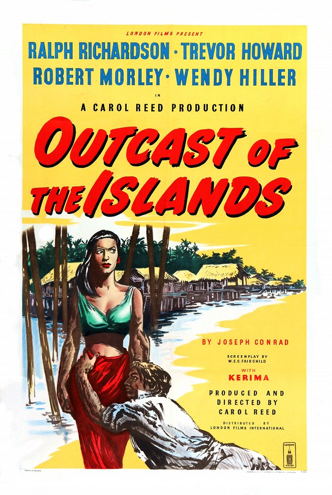 Outcast of the Islands - Plakate