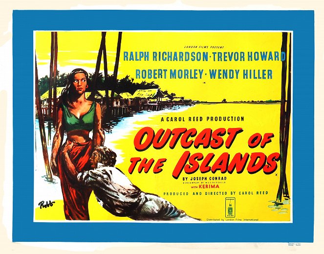 Outcast of the Islands - Plakátok