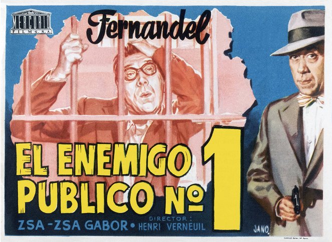 El enemigo público número 1 - Carteles