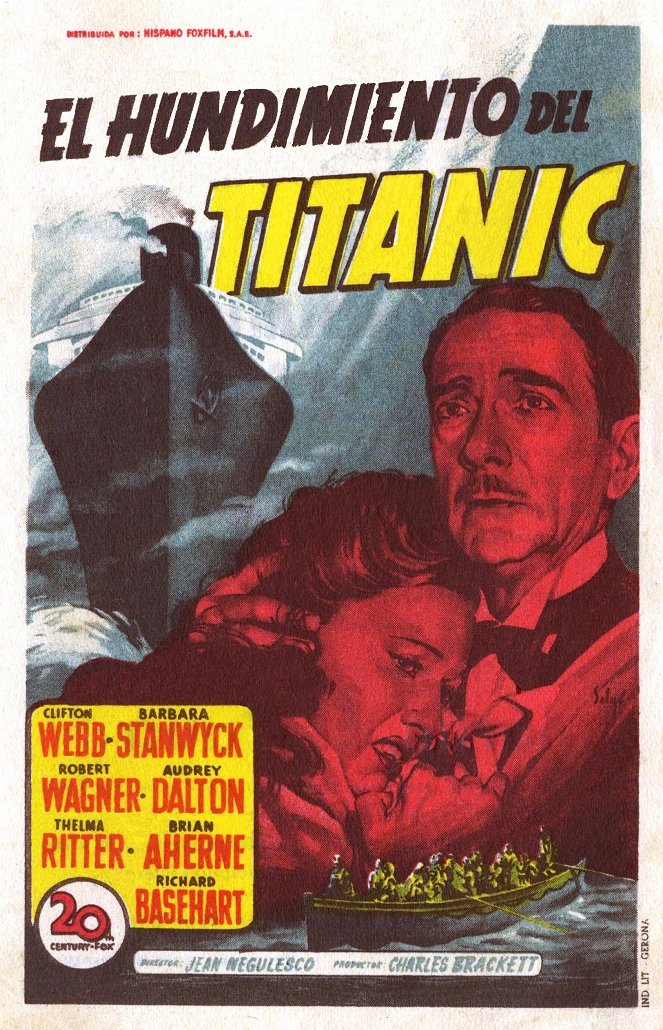 El hundimiento del Titanic - Carteles