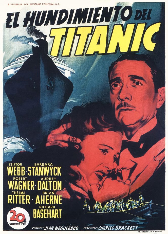 El hundimiento del Titanic - Carteles