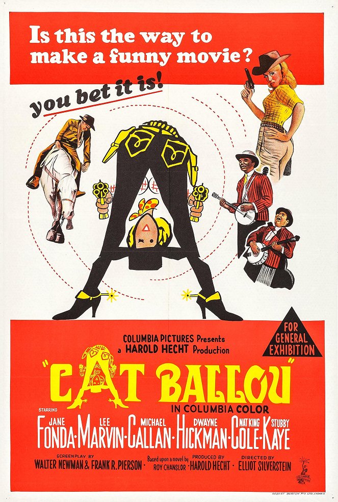 Cat Ballou - Posters