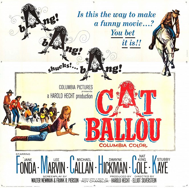 Cat Ballou - Posters