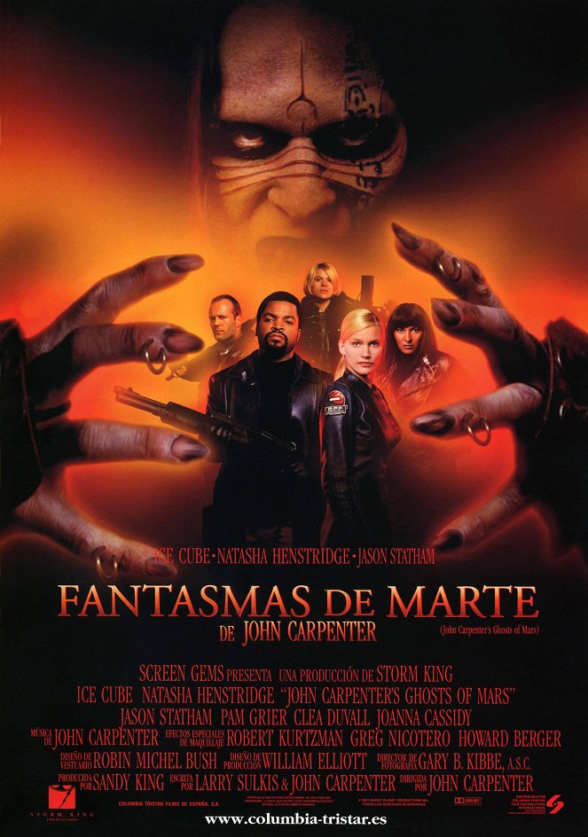 Fantasmas de Marte - Carteles