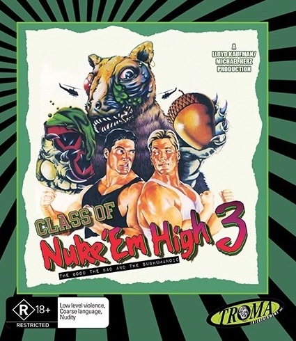 Class of Nuke 'Em High Part 3: The Good, the Bad and the Subhumanoid - Posters