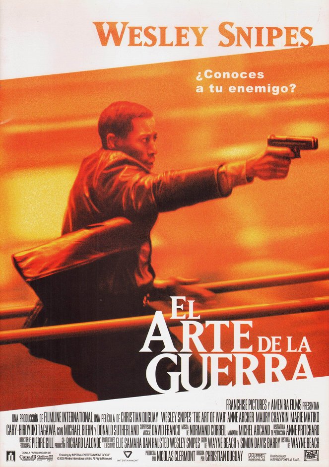 El arte de la guerra - Carteles